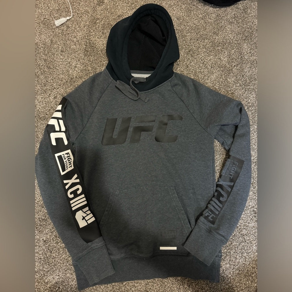 UFC reebok hoodie size small.